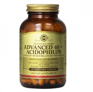 솔가 어드밴스드 40+ 아시도필러스 유산균 (120 식물성캡슐)