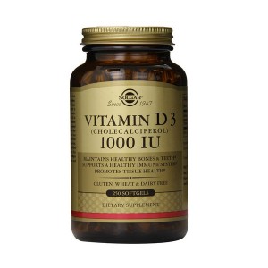[해외] 솔가 비타민D3 (콜레칼시페롤) 1000 IU, 250소프트겔(해외직구)